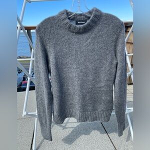 NAADAM Women's Grey Extra Soft Merino-Cashmere Sweater BRAND NEW WITHOUT TAGS